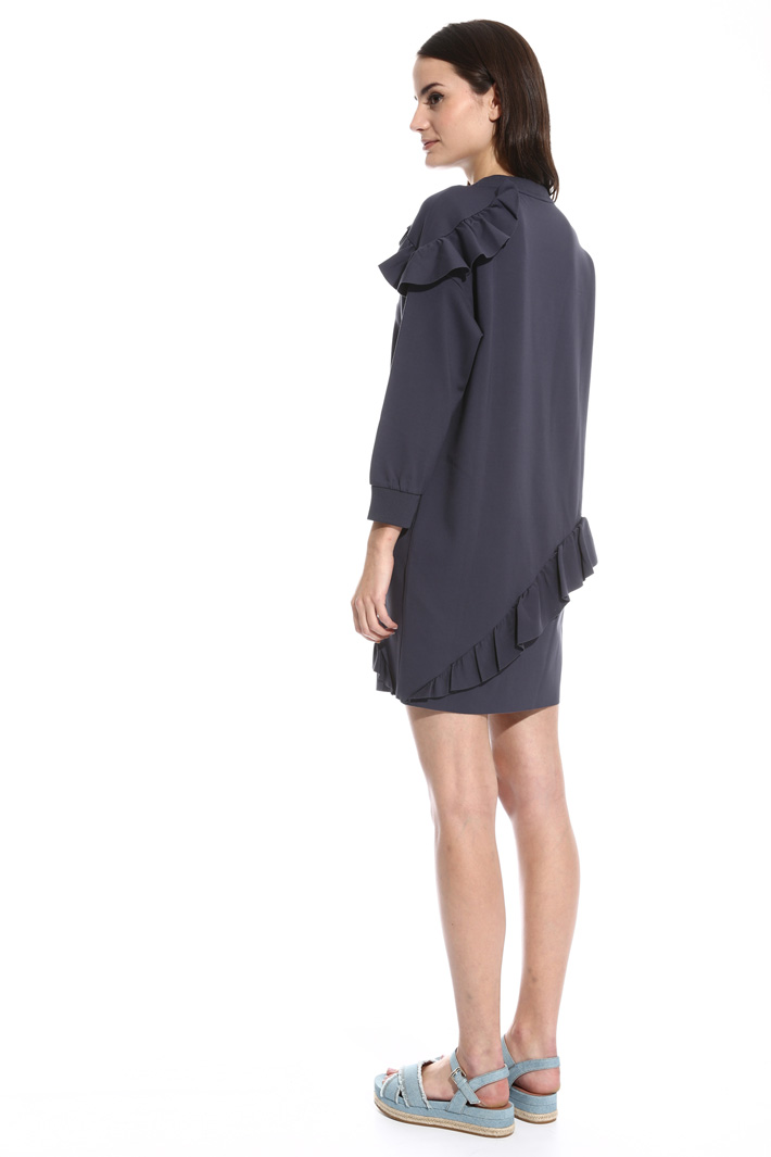 Abito in jersey con volant Fashion Market Abito in jersey con volant Fashion Market