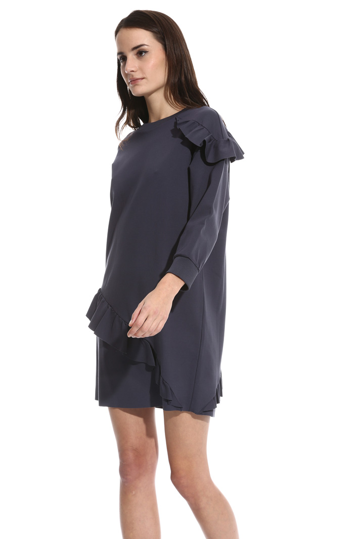 Abito in jersey con volant Fashion Market Abito in jersey con volant Fashion Market