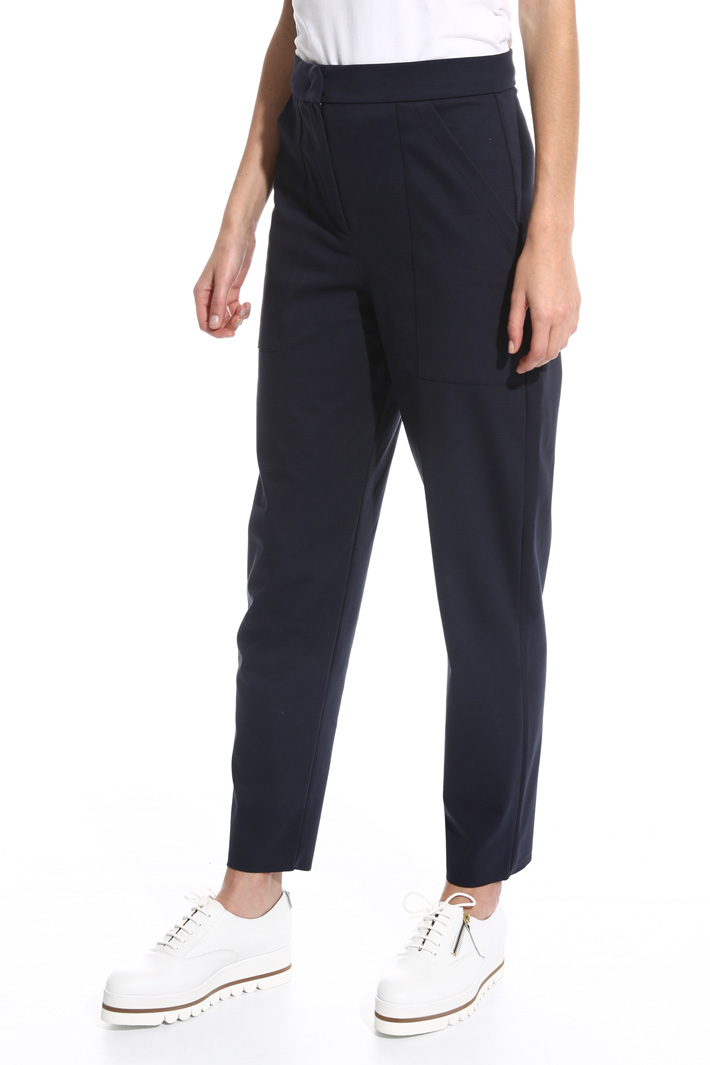 Pantalone carrot a vita alta Fashion Market Pantalone carrot a vita alta Fashion Market