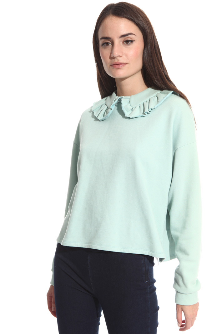 Felpa con maxi colletto Fashion Market Felpa con maxi colletto Fashion Market