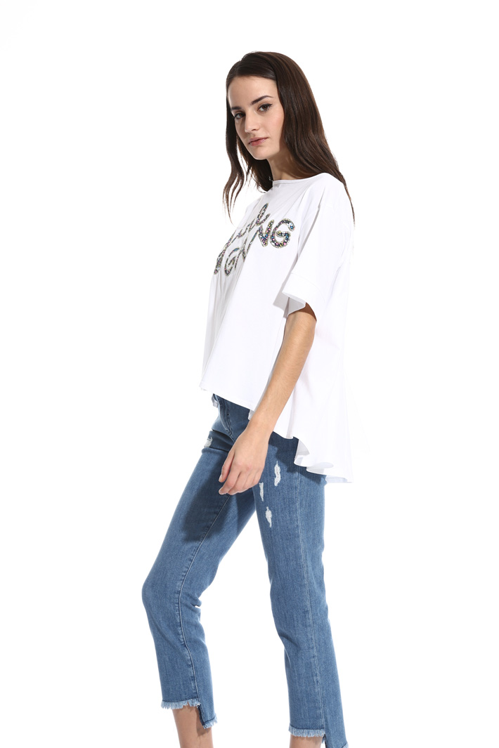 T-shirt svasata in jersey Fashion Market T-shirt svasata in jersey Fashion Market
