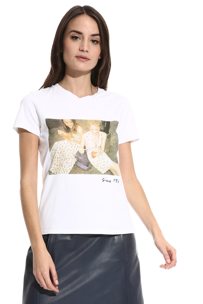 T-shirt in jersey di cotone Fashion Market T-shirt in jersey di cotone Fashion Market