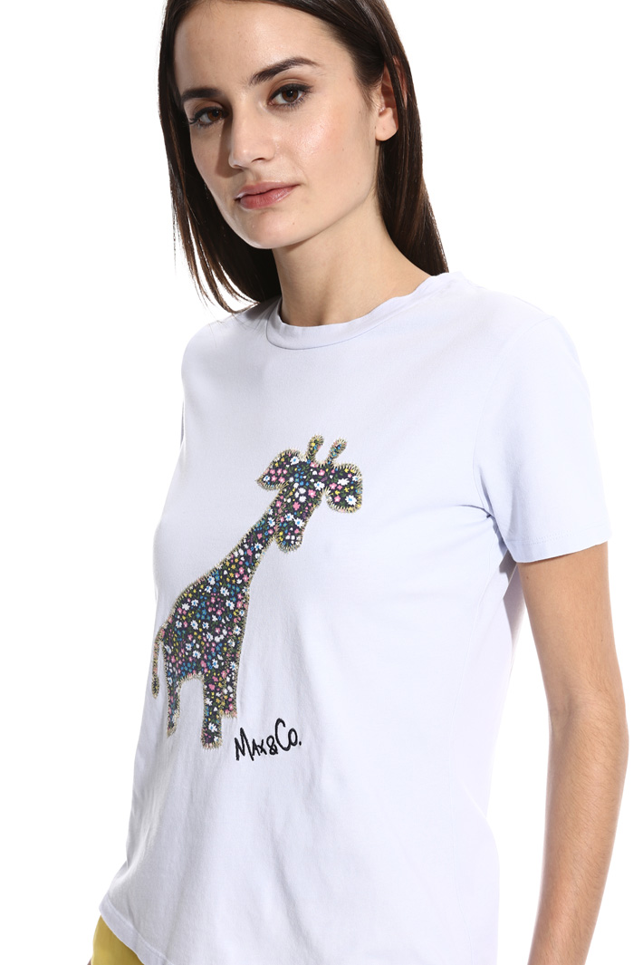 T-shirt con applicazioni Fashion Market T-shirt con applicazioni Fashion Market