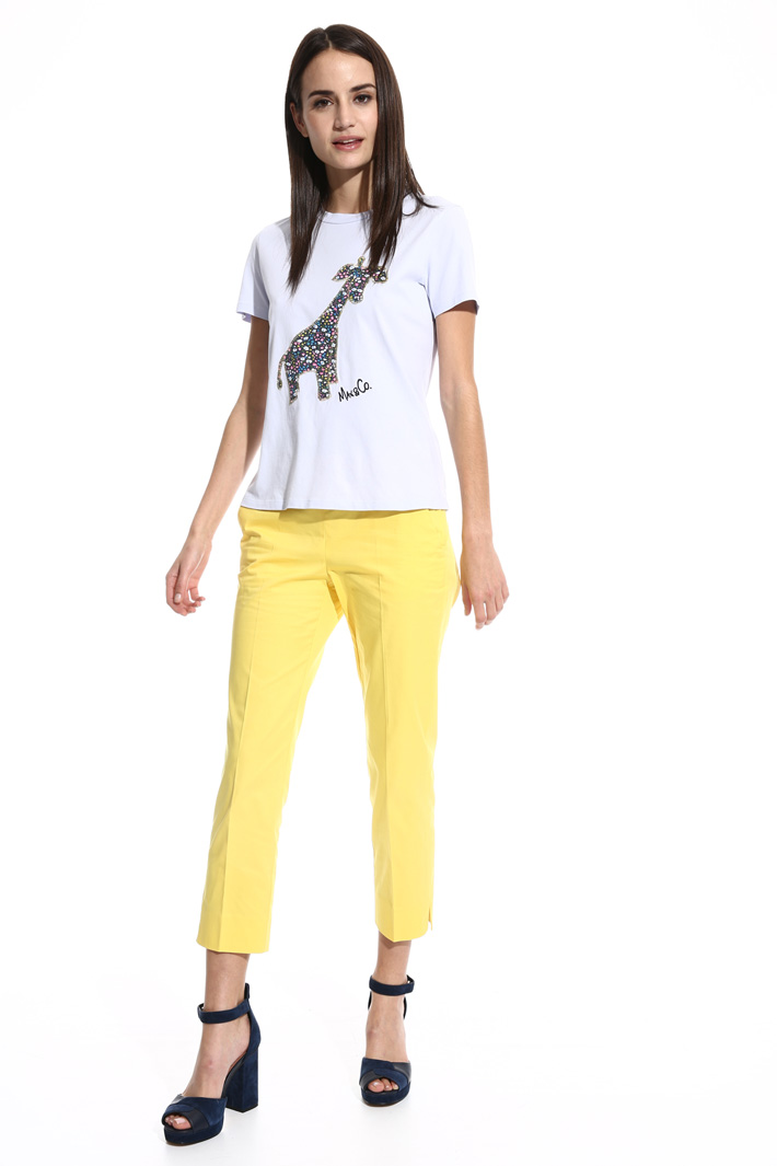 T-shirt con applicazioni Fashion Market T-shirt con applicazioni Fashion Market