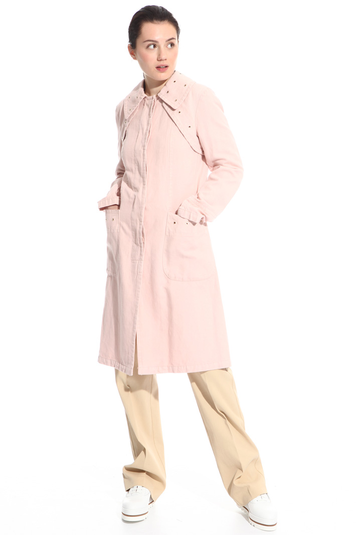 Trench con occhielli metallici Fashion Market Trench con occhielli metallici Fashion Market