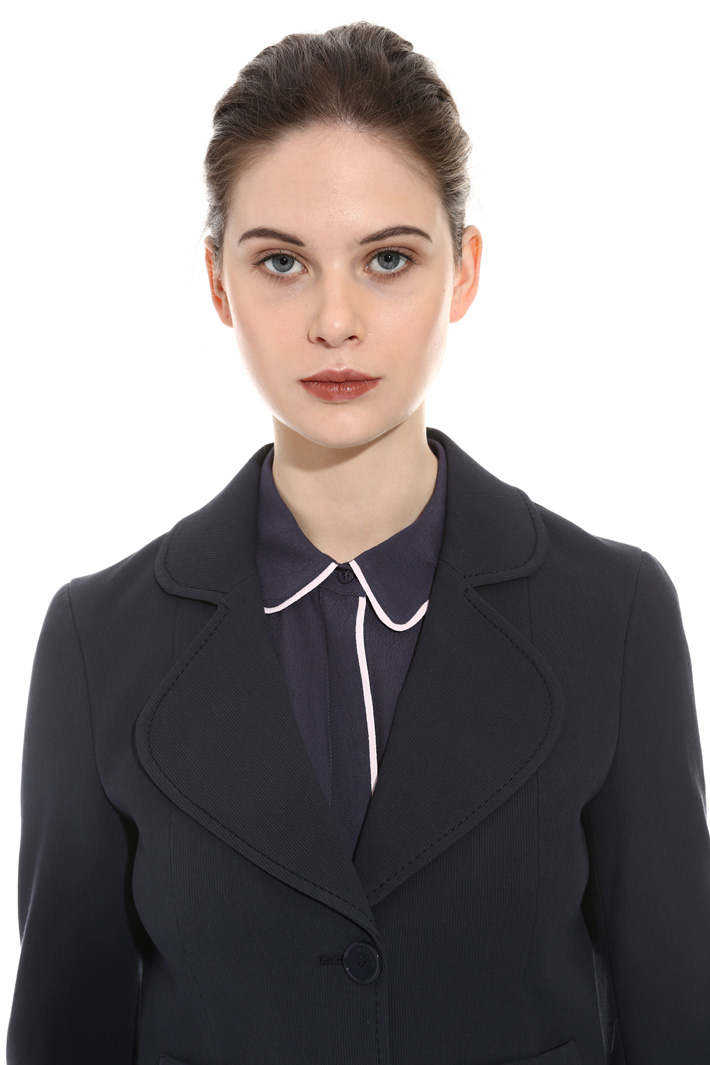 Blazer in canneté Fashion Market Blazer in canneté Fashion Market