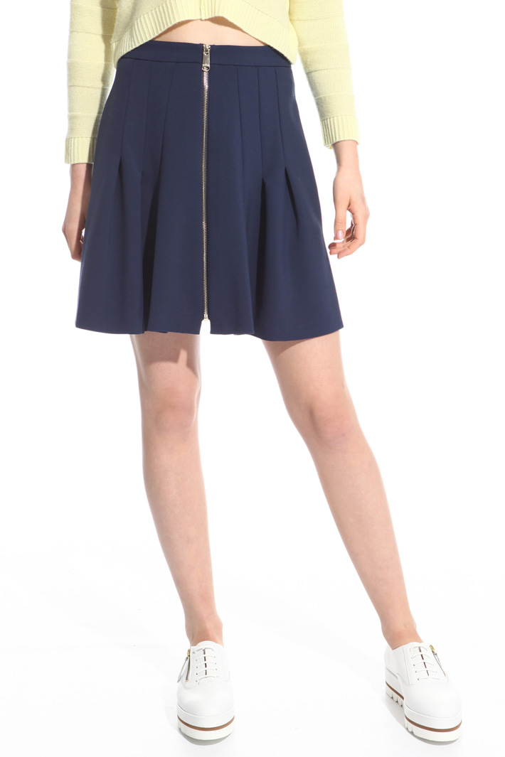 Minigonna con zip davanti Fashion Market Minigonna con zip davanti Fashion Market