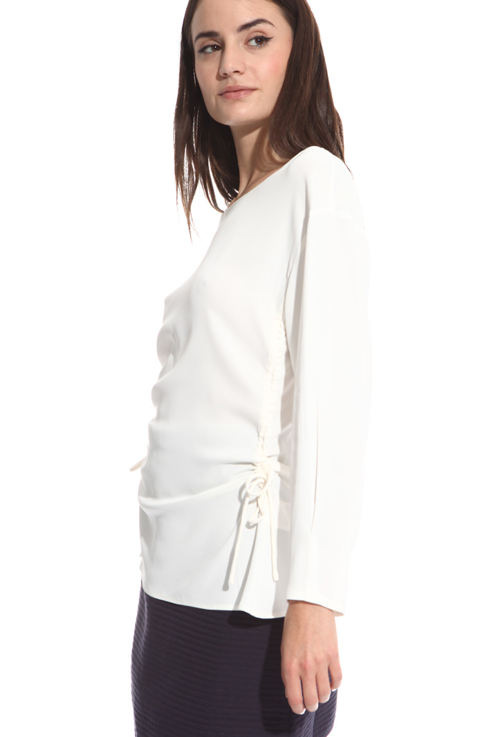 Blusa con coulisse sui lati Fashion Market Blusa con coulisse sui lati Fashion Market