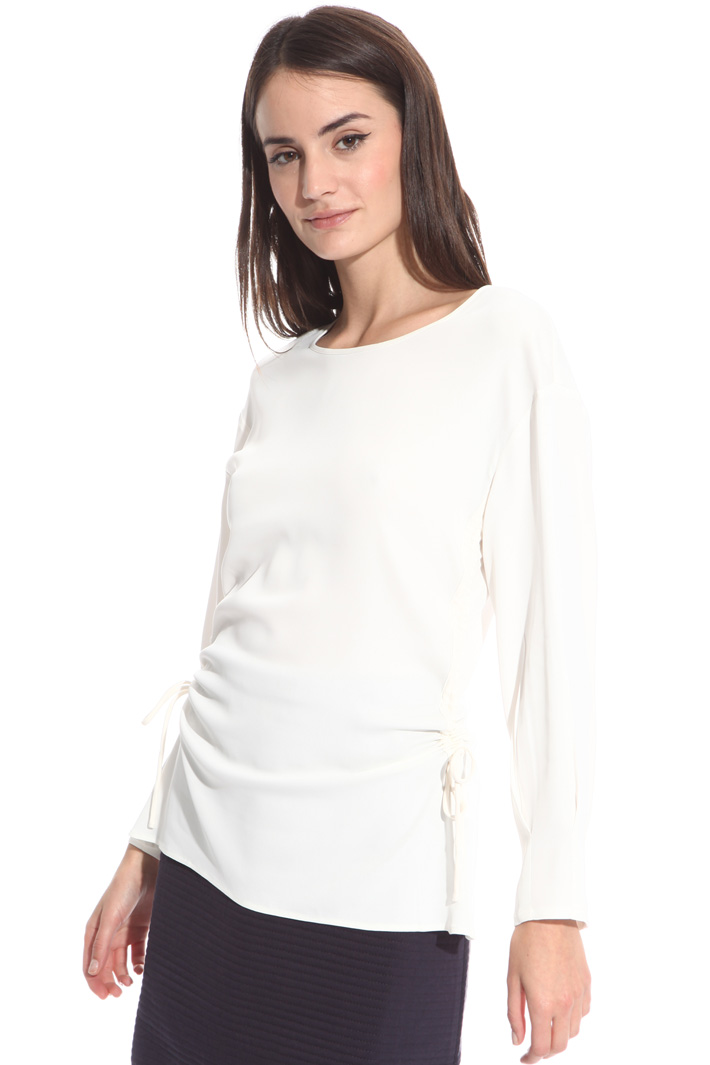Blusa con coulisse sui lati Fashion Market Blusa con coulisse sui lati Fashion Market