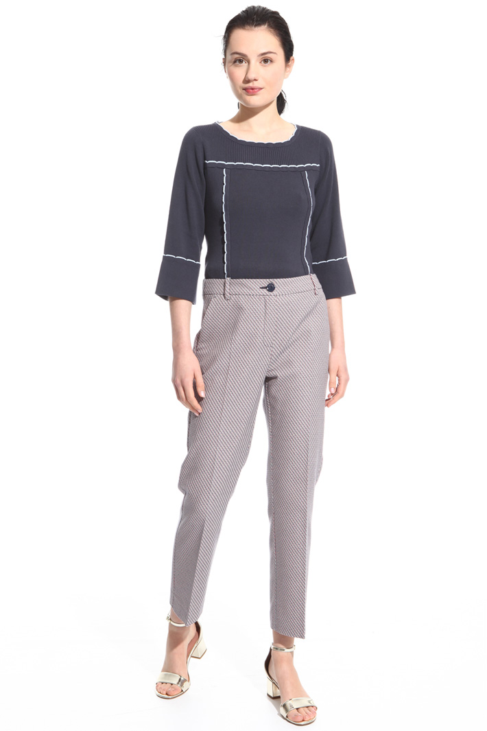 Pantalone con piega stirata Fashion Market Pantalone con piega stirata Fashion Market