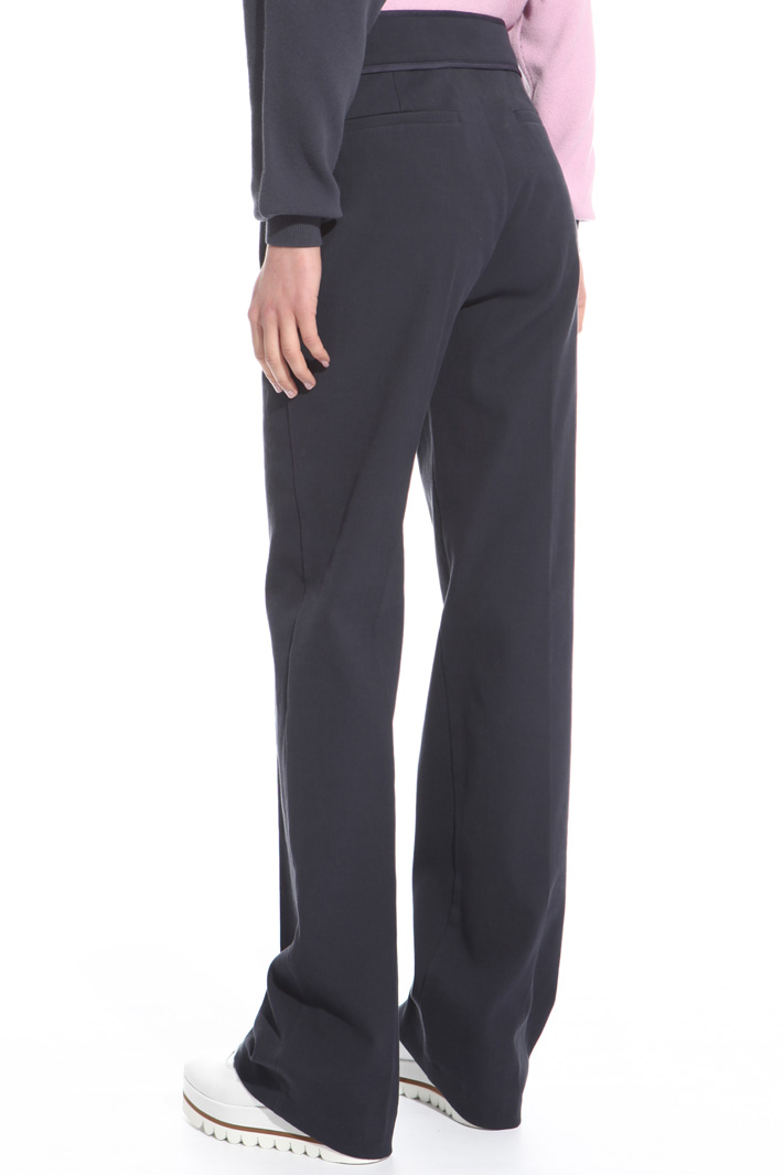 Pantalone in cotone cannetté Fashion Market Pantalone in cotone cannetté Fashion Market