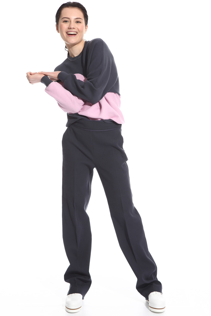 Pantalone in cotone cannetté Fashion Market Pantalone in cotone cannetté Fashion Market