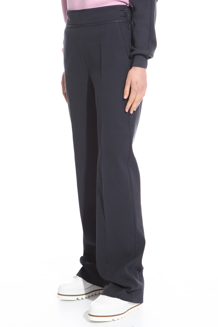 Pantalone in cotone cannetté Fashion Market Pantalone in cotone cannetté Fashion Market