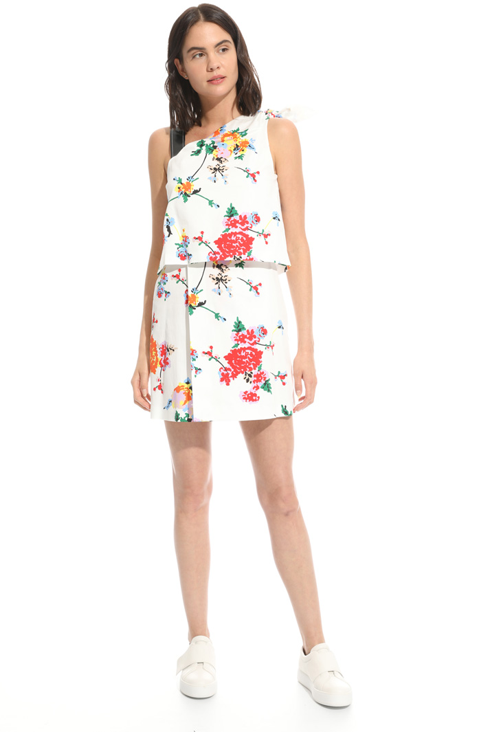 Abito monospalla in cotone Fashion Market Abito monospalla in cotone Fashion Market