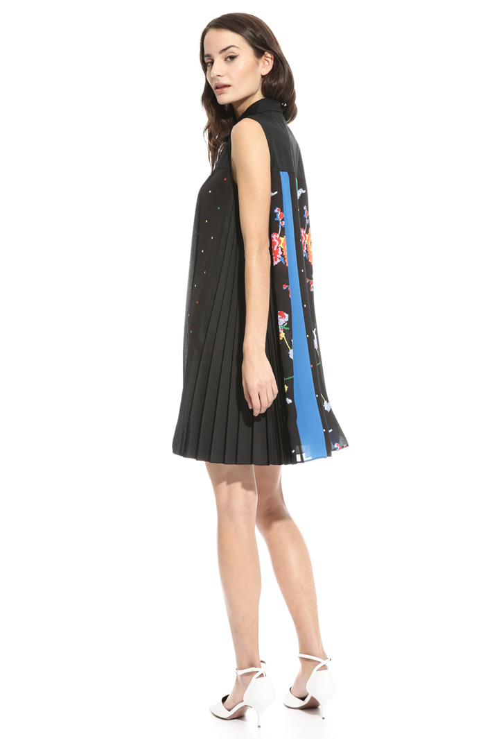 Abito in georgette multicolor Fashion Market Abito in georgette multicolor Fashion Market