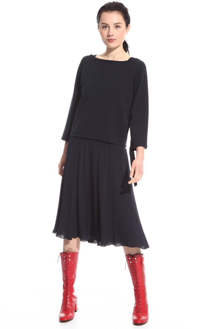 Abito con maglia sovrapposta Fashion Market Abito con maglia sovrapposta Fashion Market
