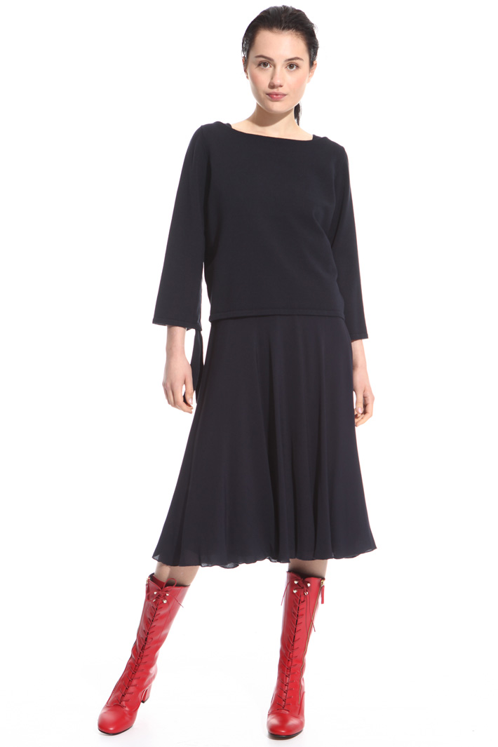 Abito con maglia sovrapposta Fashion Market Abito con maglia sovrapposta Fashion Market