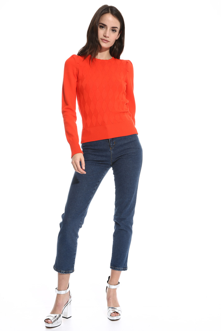 Maglia con spalle a sbuffo Fashion Market Maglia con spalle a sbuffo Fashion Market