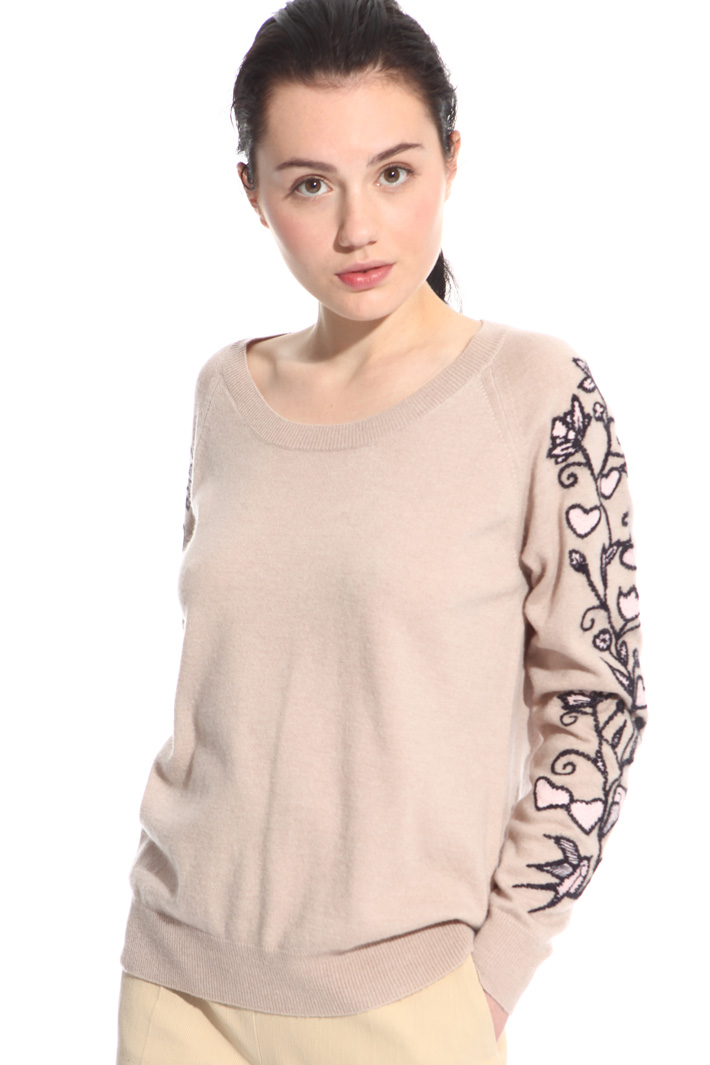Maglia misto lana con ricami Fashion Market Maglia misto lana con ricami Fashion Market