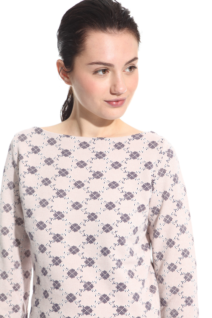 Maglia in viscosa jacquard Fashion Market Maglia in viscosa jacquard Fashion Market