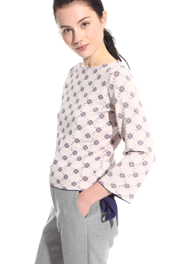 Maglia in viscosa jacquard Fashion Market Maglia in viscosa jacquard Fashion Market