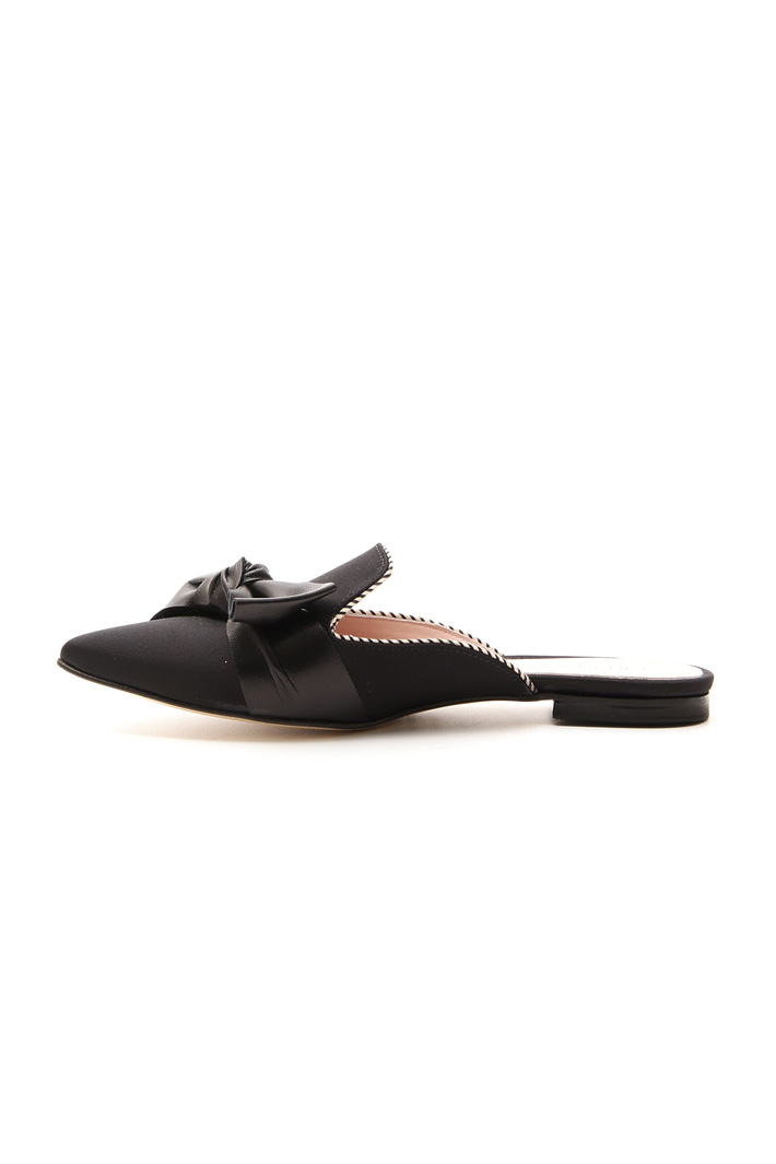 Sabot con fiocco in pelle Fashion Market Sabot con fiocco in pelle Fashion Market