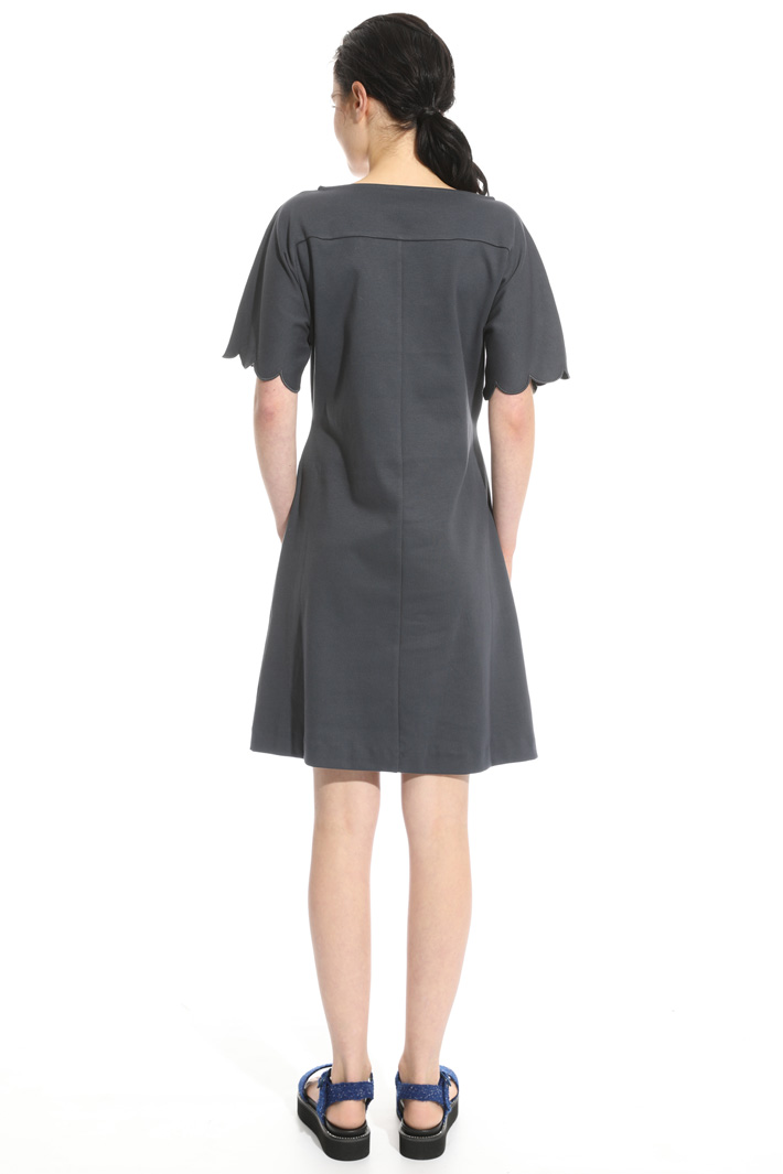 Abito svasato in jersey cotone Fashion Market Abito svasato in jersey cotone Fashion Market