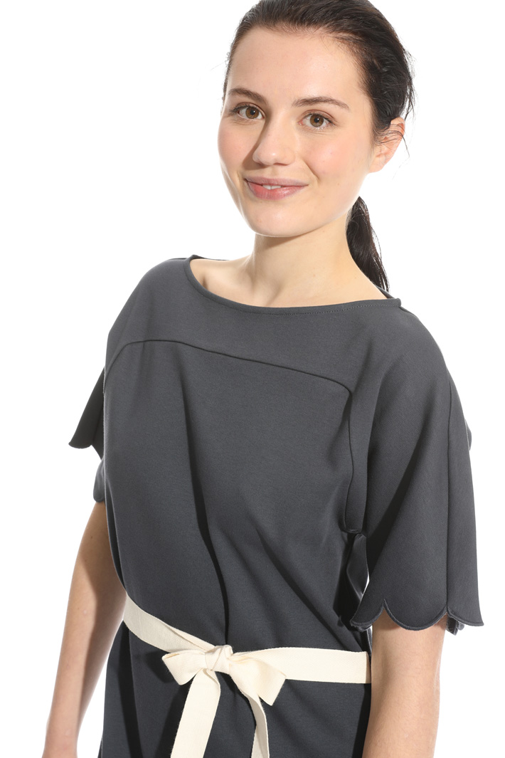 Abito svasato in jersey cotone Fashion Market Abito svasato in jersey cotone Fashion Market