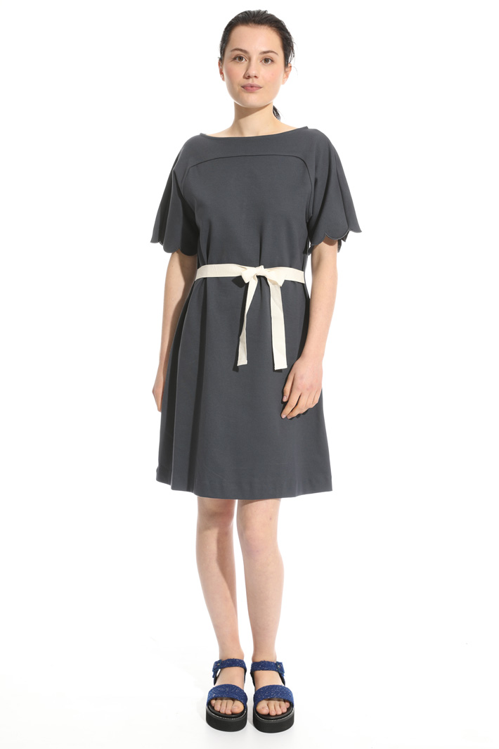 Abito svasato in jersey cotone Fashion Market Abito svasato in jersey cotone Fashion Market