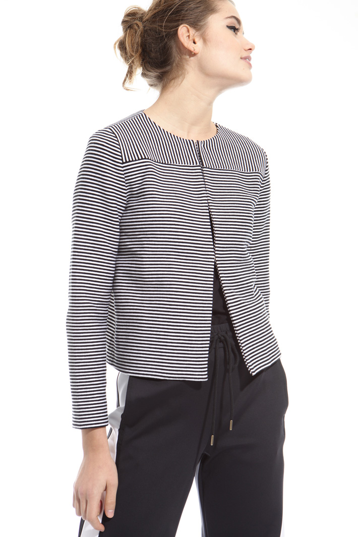 Giacca in jersey jacquard Fashion Market Giacca in jersey jacquard Fashion Market