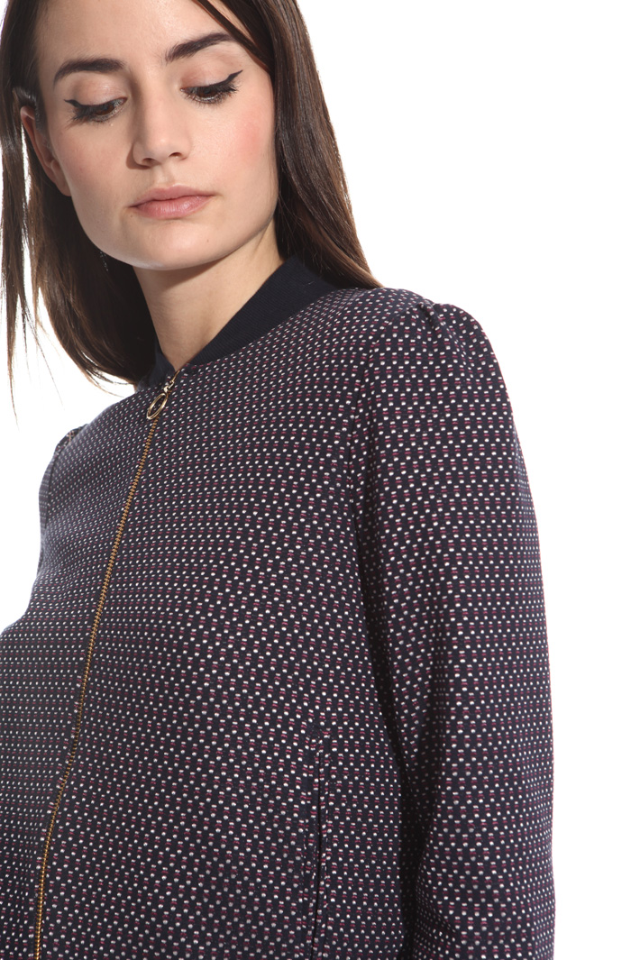 Bomber in jersey jacquard Fashion Market Bomber in jersey jacquard Fashion Market