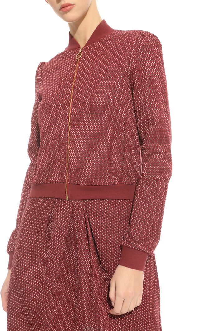 Bomber in jersey jacquard Fashion Market Bomber in jersey jacquard Fashion Market