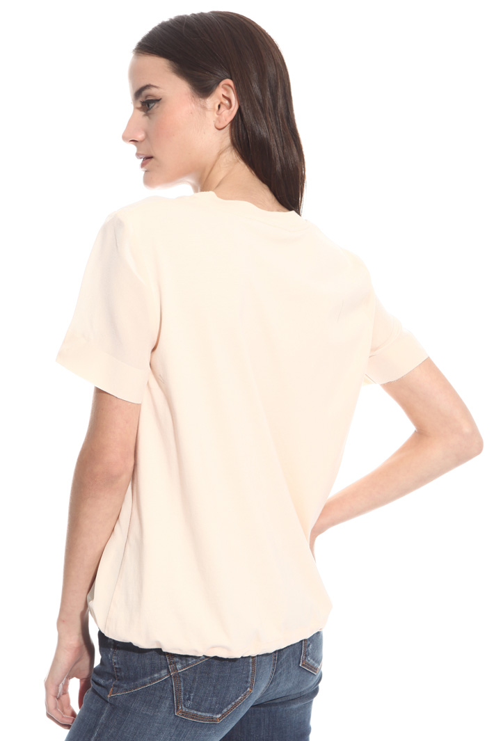 T-shirt con arriccio al fondo Fashion Market T-shirt con arriccio al fondo Fashion Market