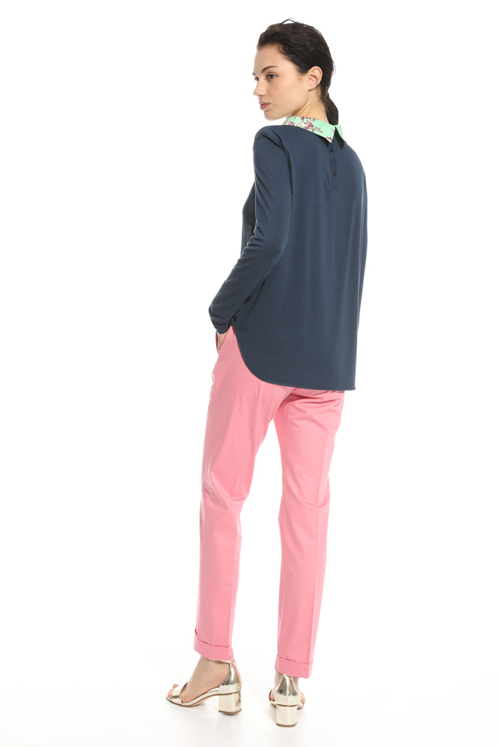 Blusa con colletto camicia Fashion Market Blusa con colletto camicia Fashion Market