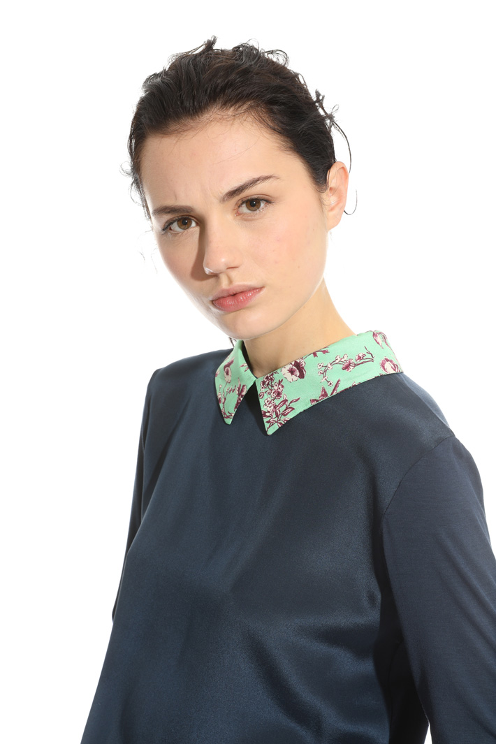 Blusa con colletto camicia Fashion Market Blusa con colletto camicia Fashion Market