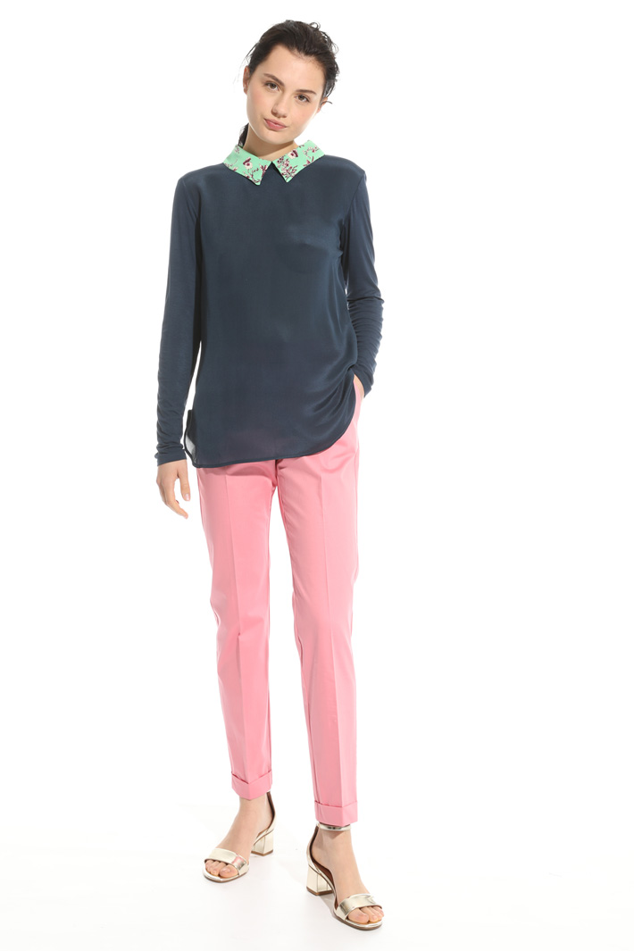 Blusa con colletto camicia Fashion Market Blusa con colletto camicia Fashion Market