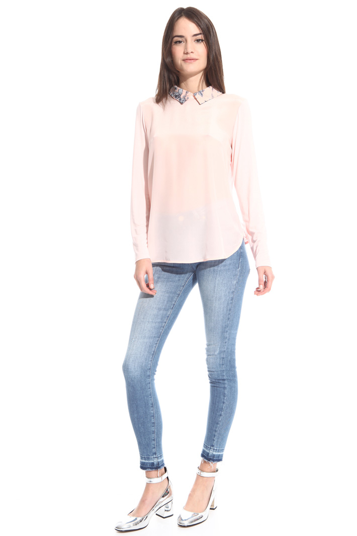 Blusa con colletto camicia Fashion Market Blusa con colletto camicia Fashion Market