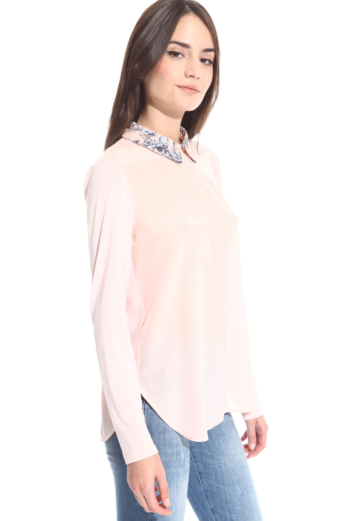 Blusa con colletto camicia Fashion Market Blusa con colletto camicia Fashion Market