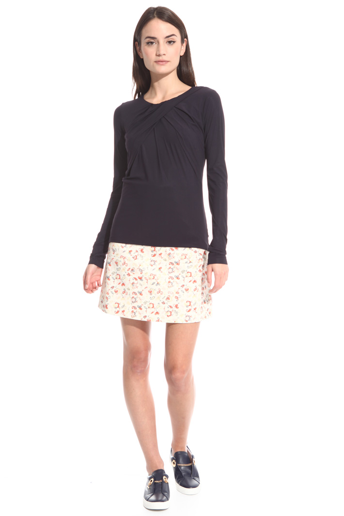 Top in jersey fasciante Fashion Market Top in jersey fasciante Fashion Market