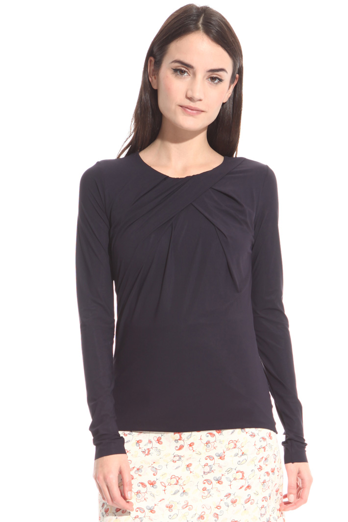 Top in jersey fasciante Fashion Market Top in jersey fasciante Fashion Market