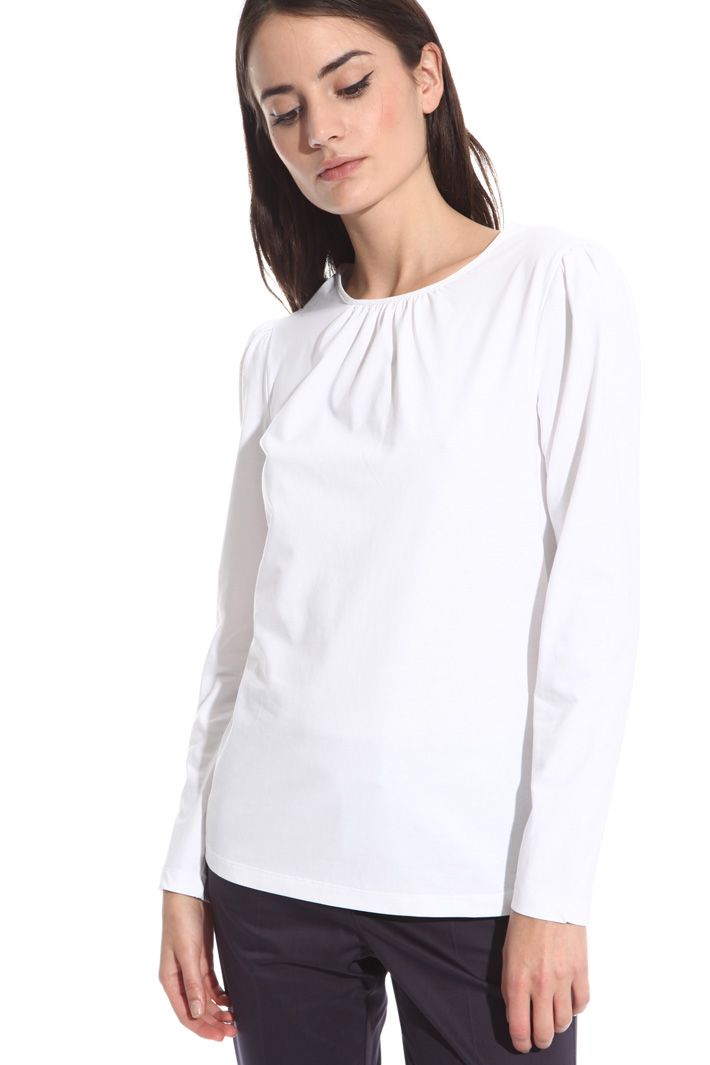 T-shirt con maniche a sbuffo Fashion Market T-shirt con maniche a sbuffo Fashion Market