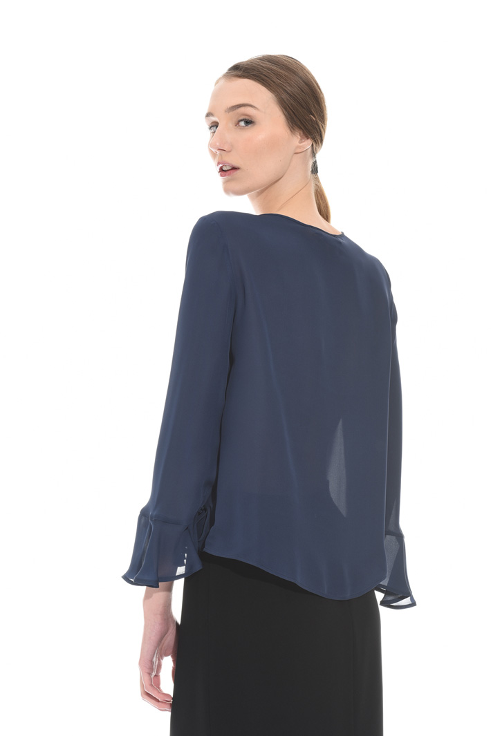 Blusa in georgette di seta Fashion Market Blusa in georgette di seta Fashion Market