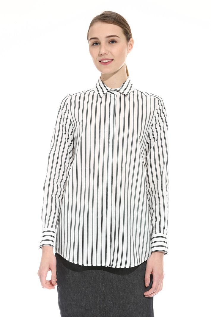Camicia in mussola di cotone Fashion Market Camicia in mussola di cotone Fashion Market