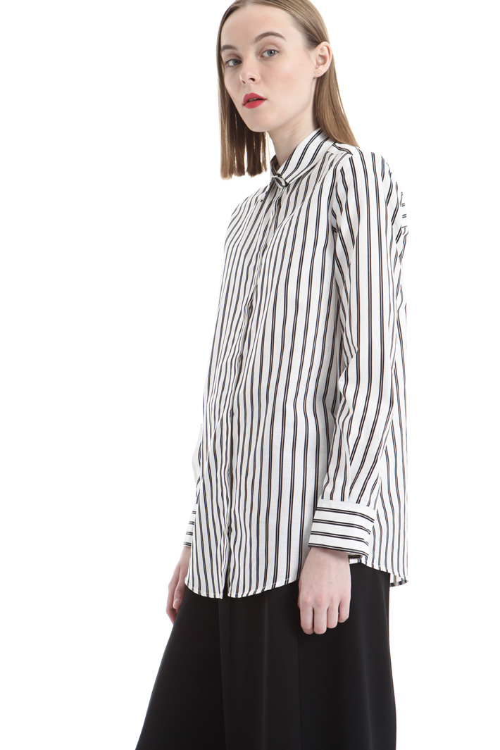 Camicia in mussola di cotone Fashion Market Camicia in mussola di cotone Fashion Market