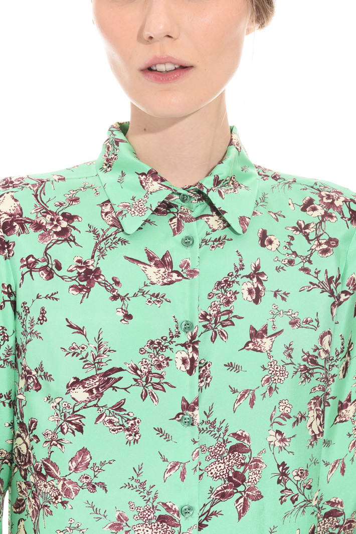 Camicia in raso di pura seta Fashion Market Camicia in raso di pura seta Fashion Market