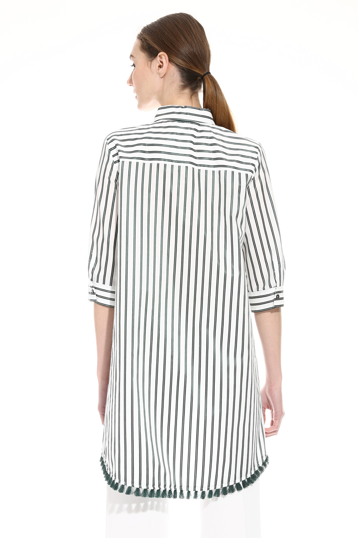Camicia con nappine al fondo Fashion Market Camicia con nappine al fondo Fashion Market