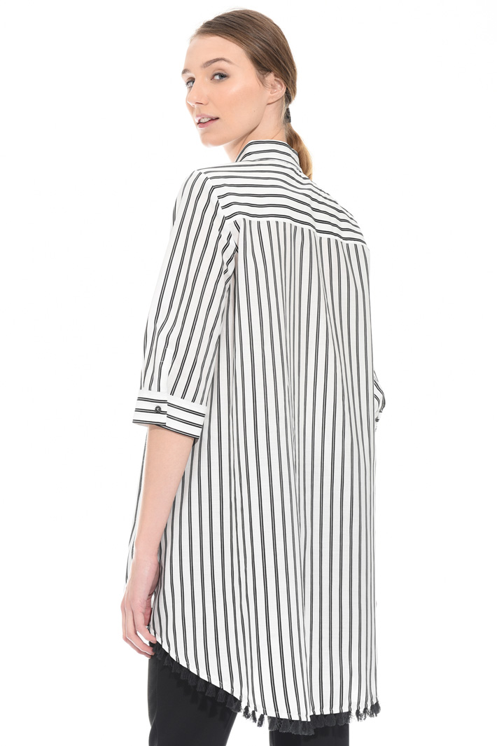 Camicia con nappine al fondo Fashion Market Camicia con nappine al fondo Fashion Market