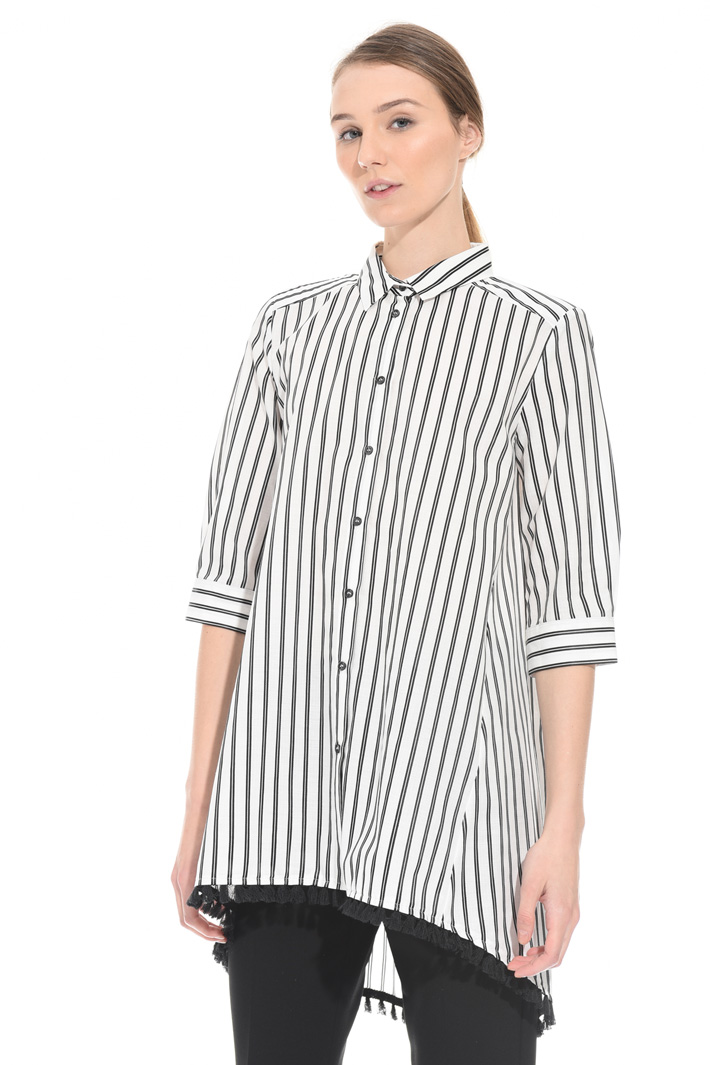Camicia con nappine al fondo Fashion Market Camicia con nappine al fondo Fashion Market