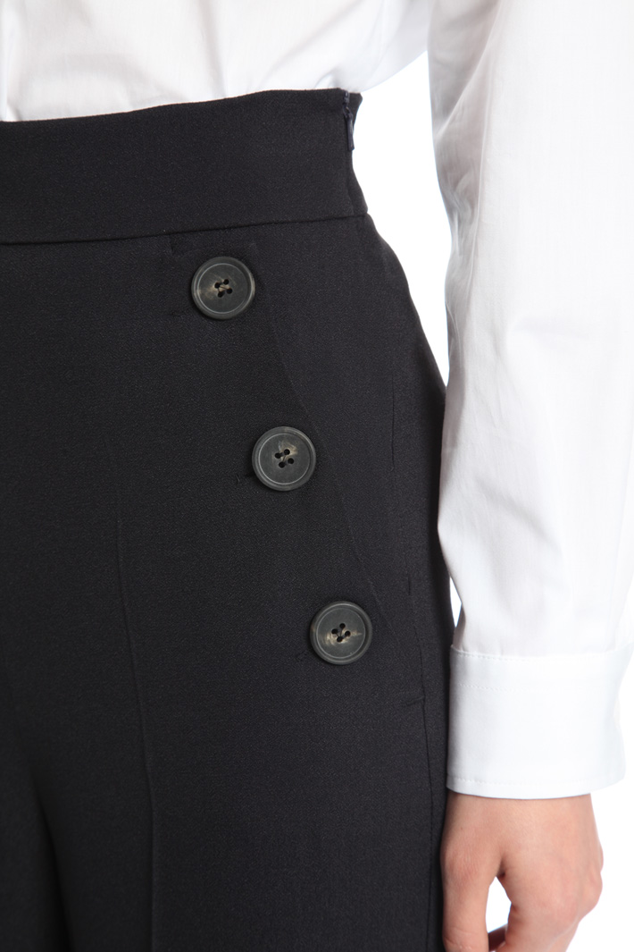 Pantalone ampio in viscosa Fashion Market Pantalone ampio in viscosa Fashion Market