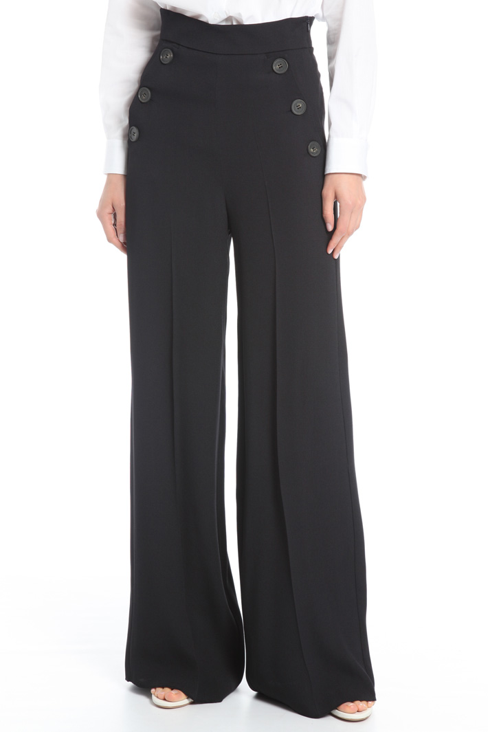 Pantalone ampio in viscosa Fashion Market Pantalone ampio in viscosa Fashion Market